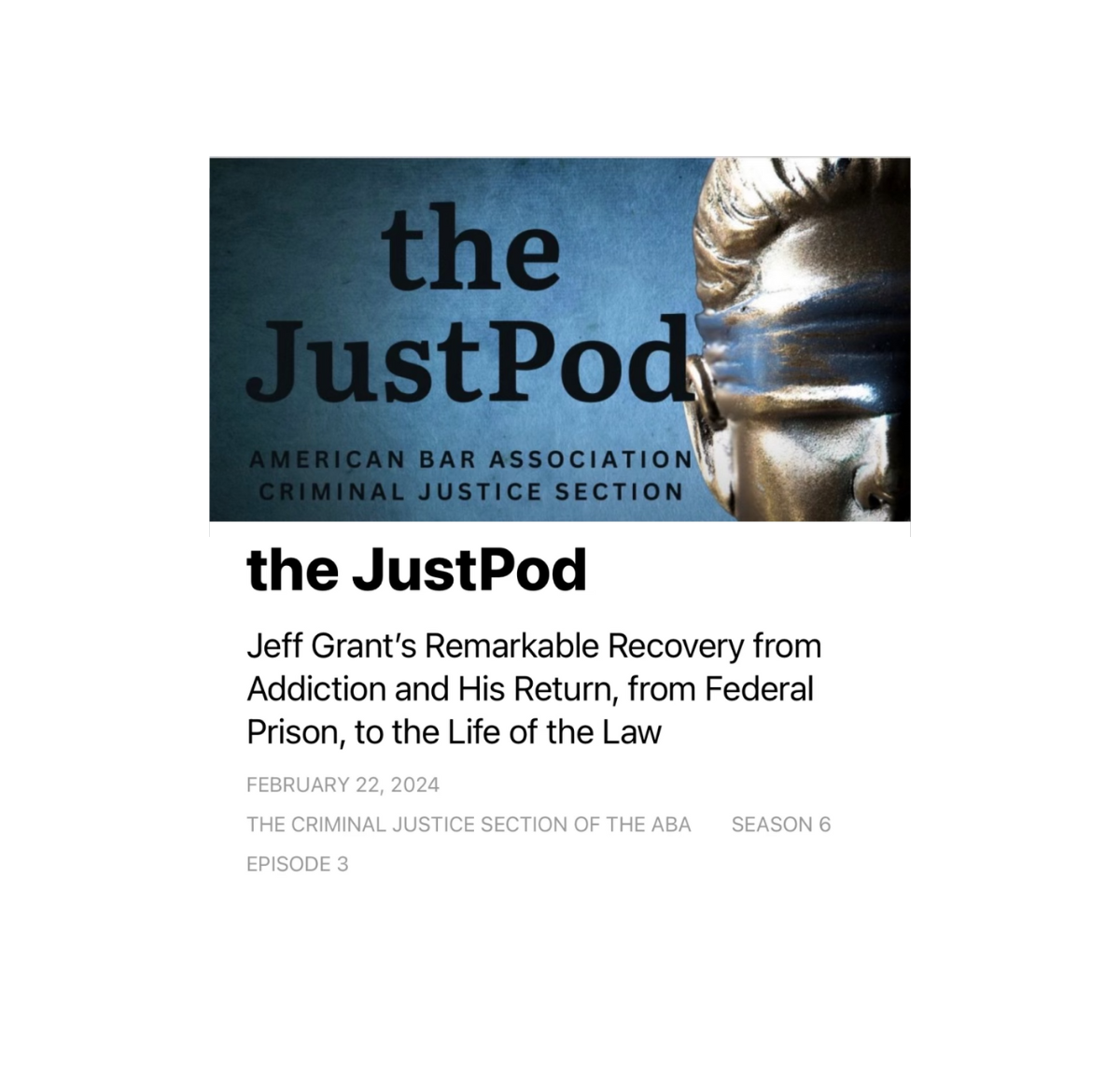 Jeff Grant on The JustPod